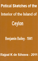 Poetical Sketches of the Interior of the Island of Ceylon