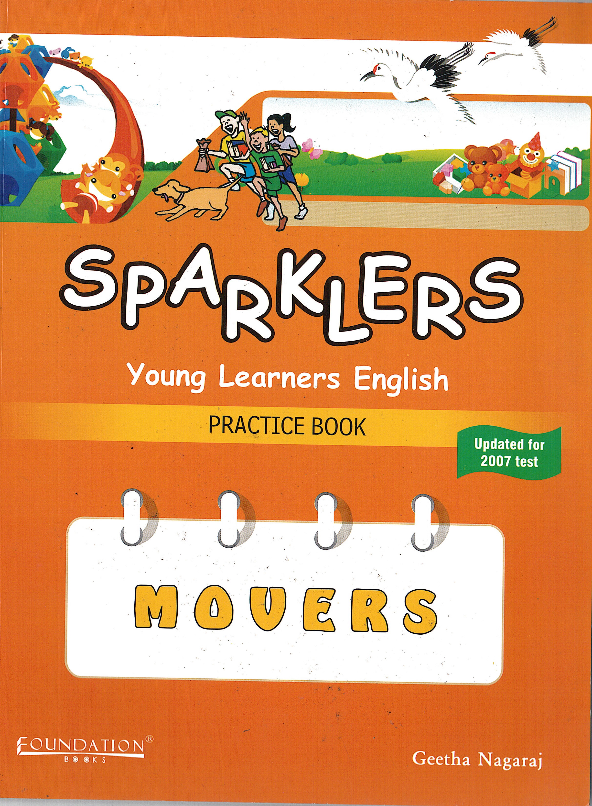 Sparklers Young Learners English Practice Book Movers