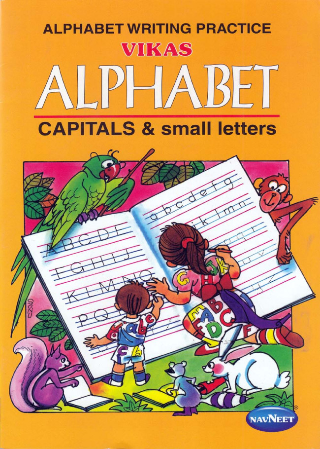 Vikas Alphabet Capitals & Small Letters