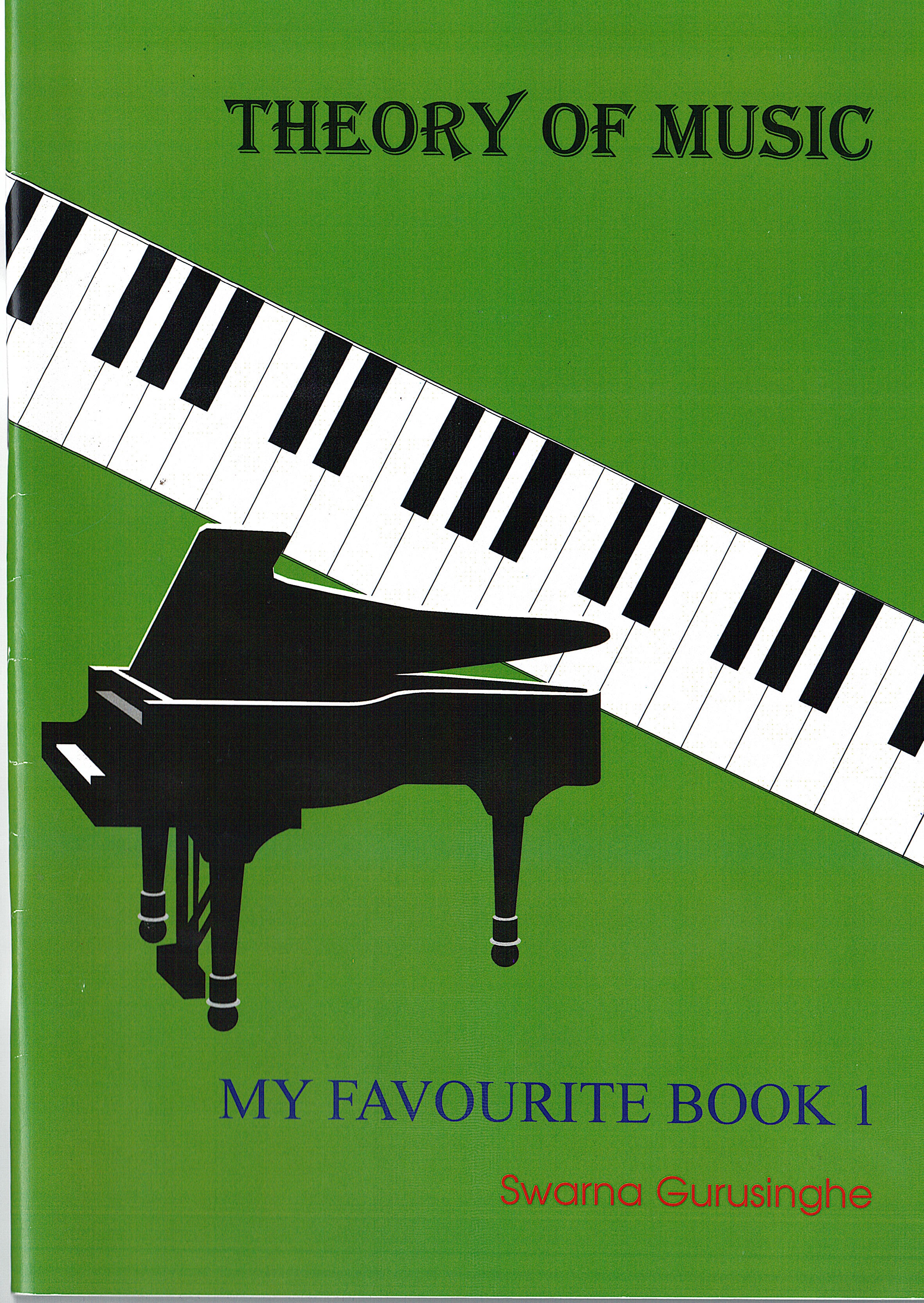 Theory Of Music : My Favourite Book 1