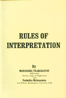 Rules of Interpretation