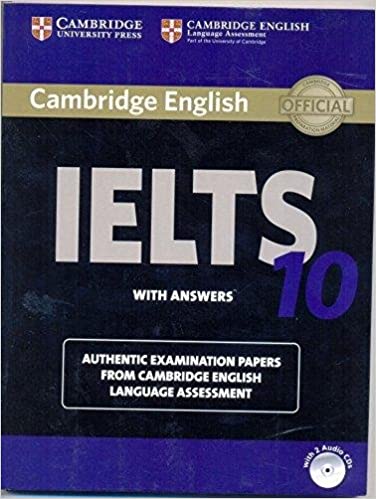 Cambridge English Ielts 10 With Answers  With 2 Audio Cds