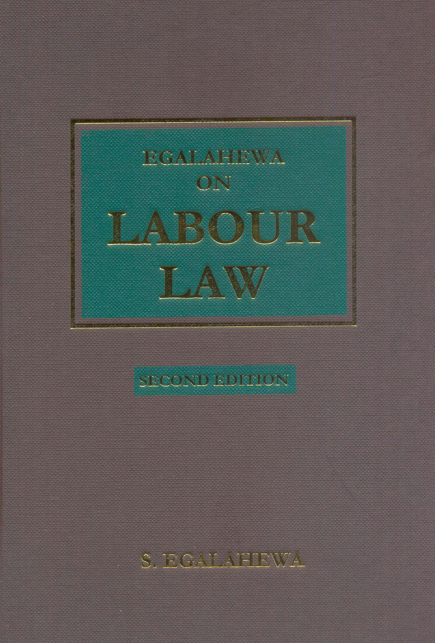 Egalahewa On Labour Law